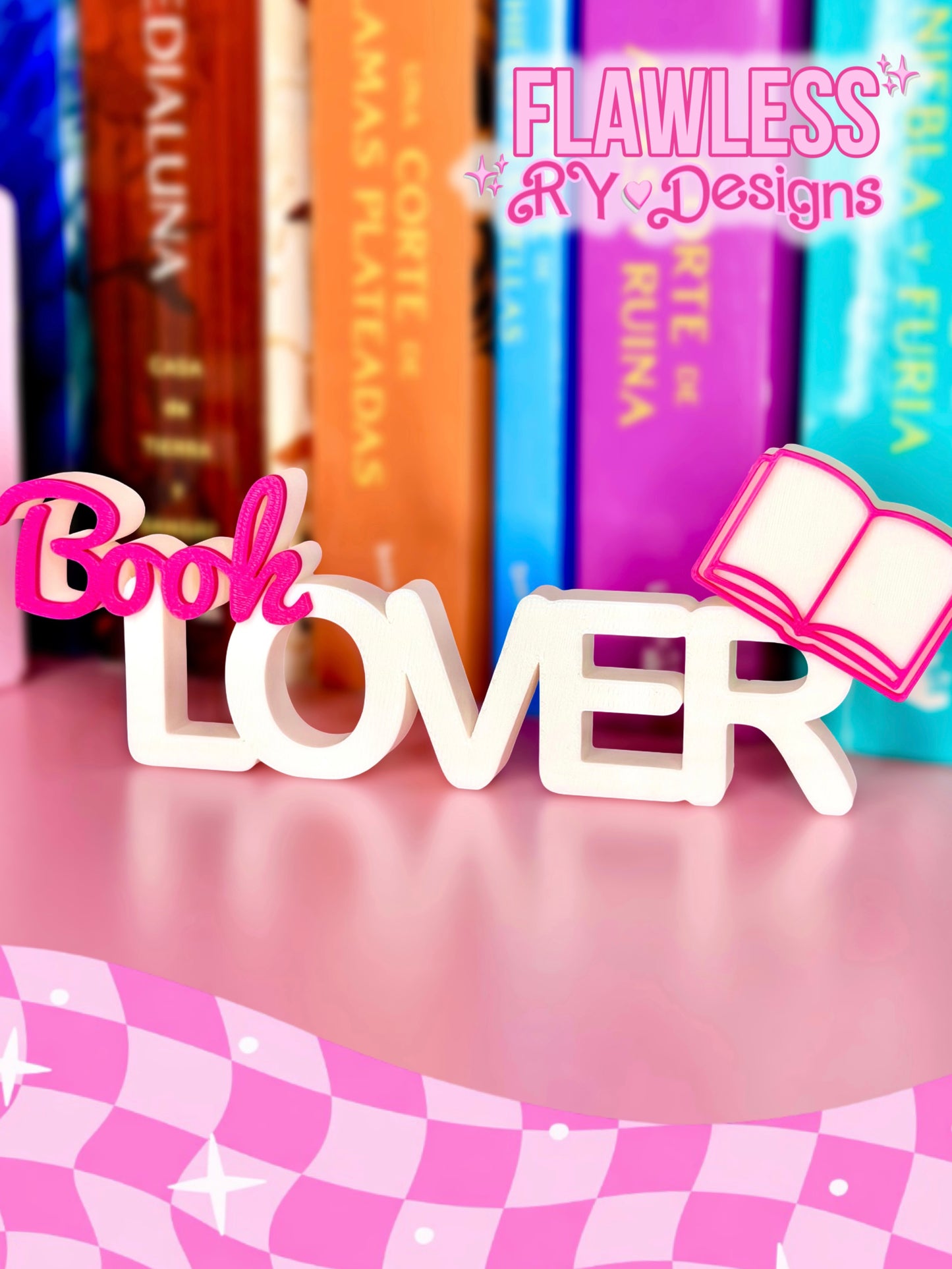 Book Lover Shelf Sign