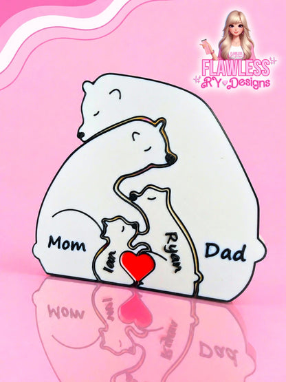 Bear Family Puzzle