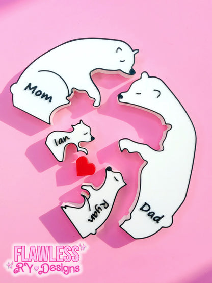 Bear Family Puzzle