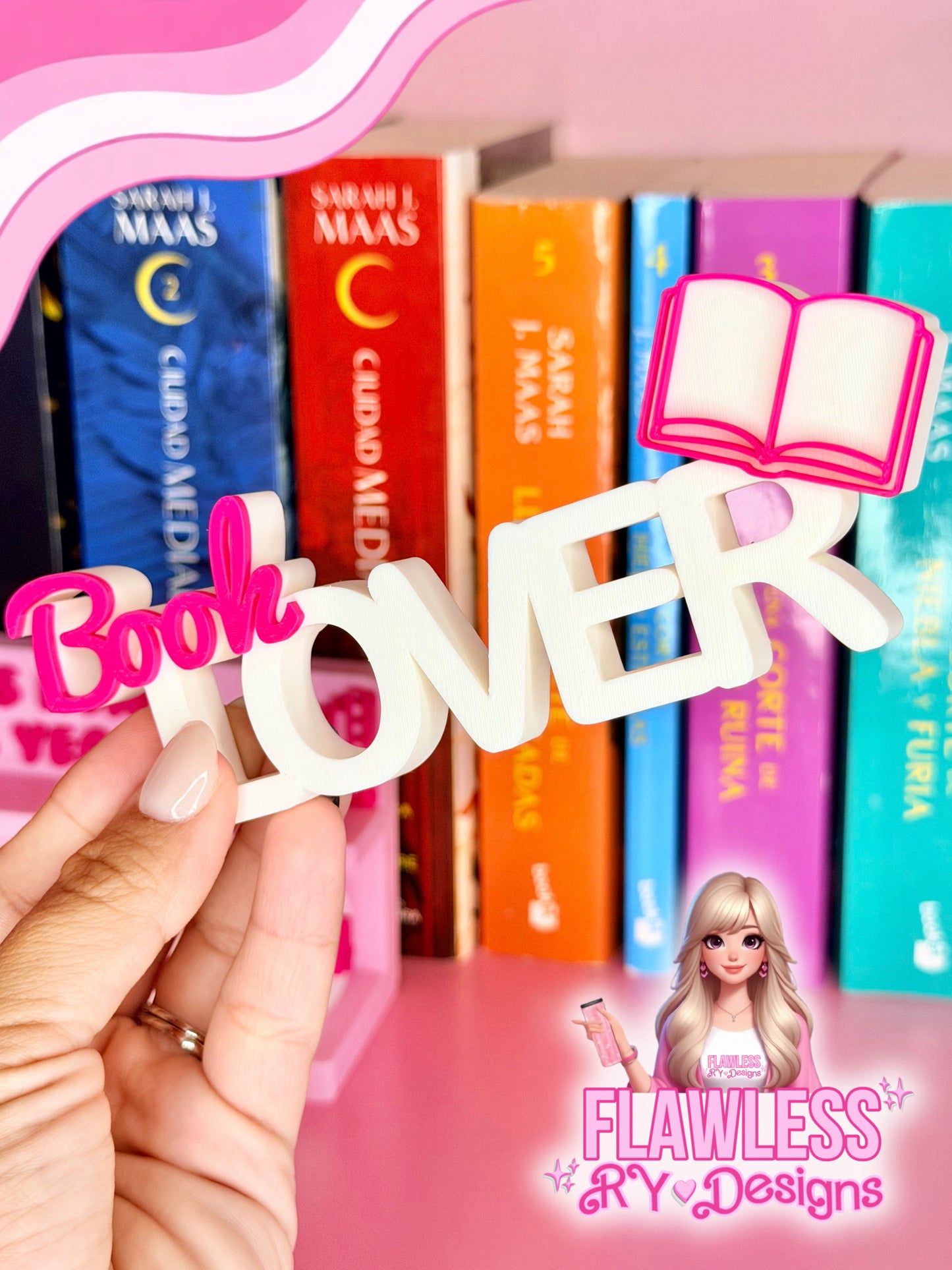 Book Lover Shelf Sign