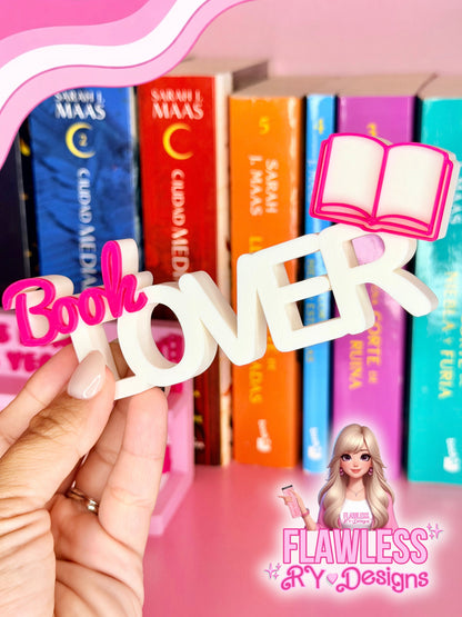 Book Lover Shelf Sign
