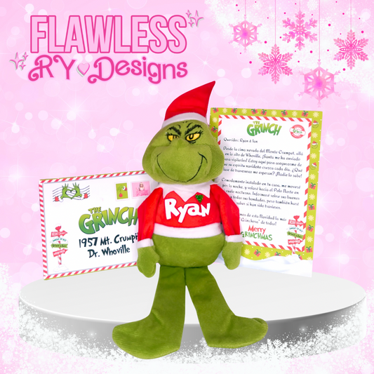 Grinch Elf Personalizado