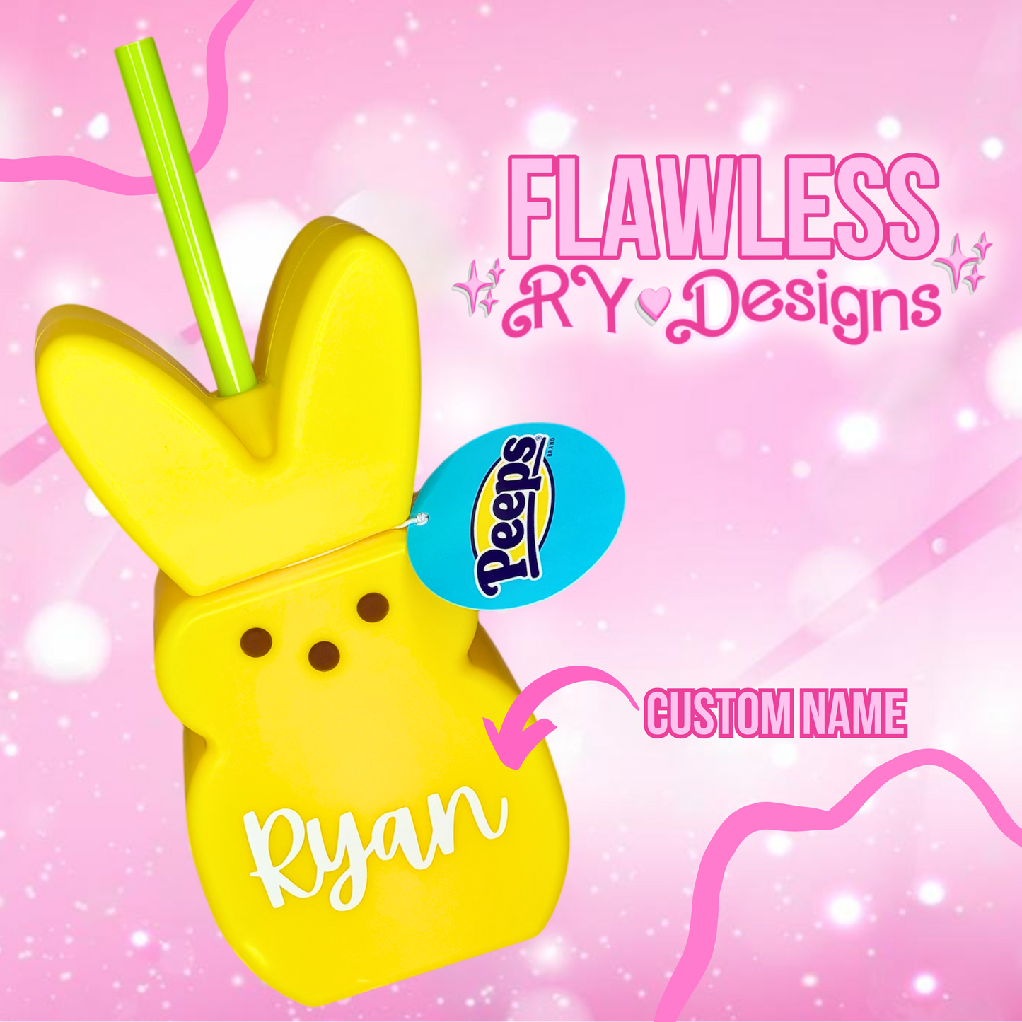 Peeps Water Bottle